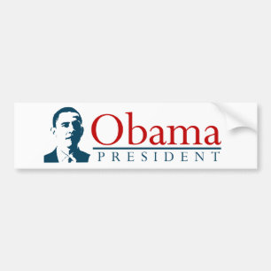 Autocollant De Voiture Obama pour le Président adhésif pour pare-chocs