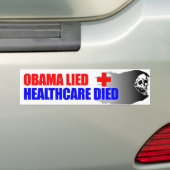 Autocollant De Voiture Obama s'est trouvé (En voiture)