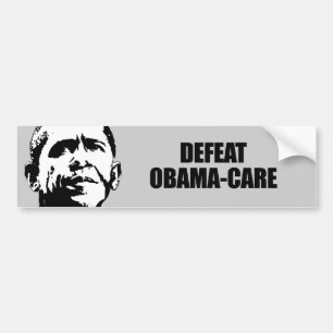Autocollant De Voiture Obama-soin de défaite