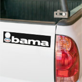 Autocollant De Voiture Obama (toilette) (Sur camion)