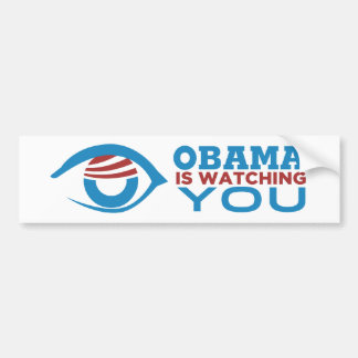 Autocollant De Voiture Obama VOUS OBSERVE PRISME d'oeil d'Obama