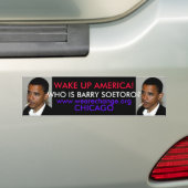 AUTOCOLLANT DE VOITURE OBAMABUMPERSTICKERS (En voiture)