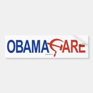 Autocollant De Voiture Obamacare - marteau et faucille