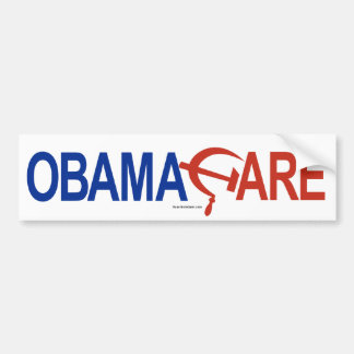 Autocollant De Voiture Obamacare - marteau et faucille