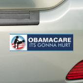 Autocollant De Voiture Obamacare son aller blesser (En voiture)