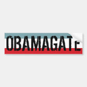 Autocollant De Voiture Obamagate (Devant)