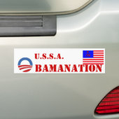 Autocollant De Voiture Obamanation (En voiture)