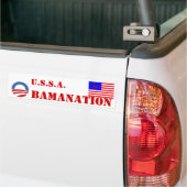 Autocollant De Voiture Obamanation (Sur camion)