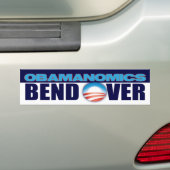 Autocollant De Voiture Obamanomics (En voiture)