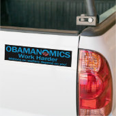 Autocollant De Voiture Obamanomics Bumpersticker (Sur camion)