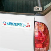 AUTOCOLLANT DE VOITURE OBAMANOMICS=SOCIALISM (Sur camion)