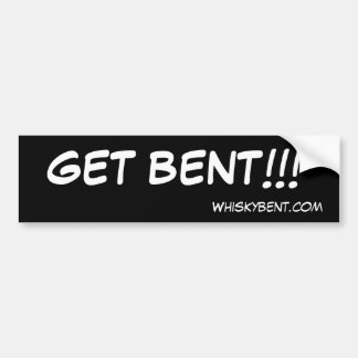 Autocollant De Voiture OBTENEZ COUDÉ ! ! ! Adhésif pour pare-chocs
