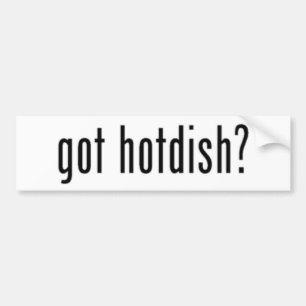 Autocollant De Voiture obtenu hotdish ? adhésif pour pare-chocs