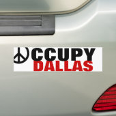 AUTOCOLLANT DE VOITURE OCCUPER DALLAS (En voiture)