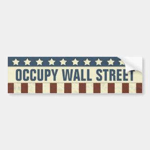 Autocollant De Voiture Occupy Wall Street