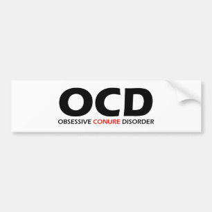 Autocollant De Voiture OCD - Trouble obsessionnel de la peau