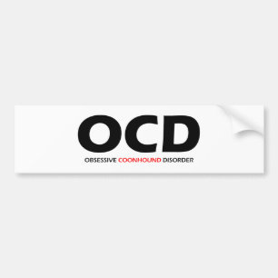 Autocollant De Voiture OCD - Trouble obsessionnel du côlon
