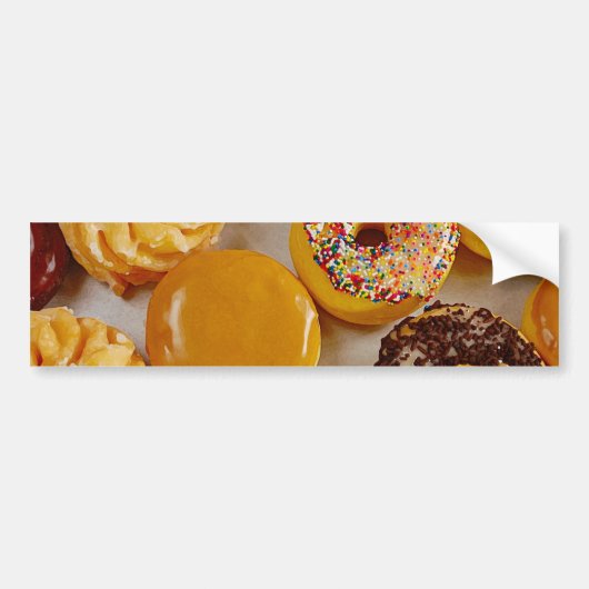 Autocollant De Voiture Odonuts assortés (Devant)