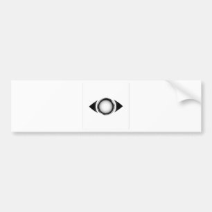Autocollant De Voiture Oeil abstrait avec l'iris 3d