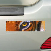 AUTOCOLLANT DE VOITURE OEIL DE TIGRE (En voiture)