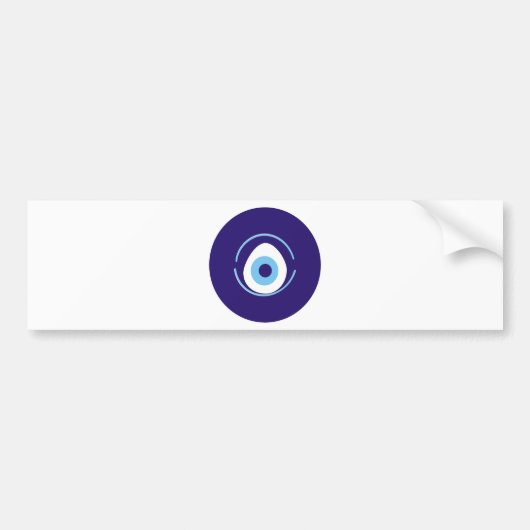 Autocollant De Voiture Oeil mauvais (Devant)