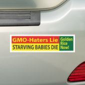 Autocollant De Voiture OGM-haters (En voiture)