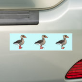 Autocollant De Voiture Oie de Graylag (En voiture)