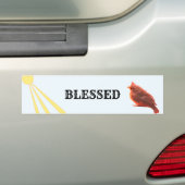 Autocollant De Voiture Oiseau Bénis (En voiture)