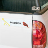 Autocollant De Voiture Oiseau Bénis (Sur camion)