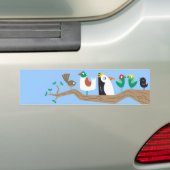 Autocollant De Voiture Oiseaux dans un arbre (En voiture)