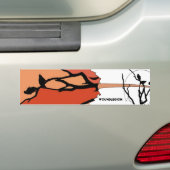 Autocollant De Voiture Oiseaux du plan horizontal (En voiture)