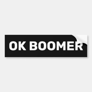 Autocollant De Voiture OK Boomer