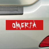 AUTOCOLLANT DE VOITURE OMERTÀ (En voiture)