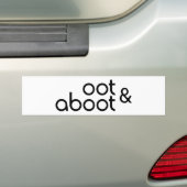 Autocollant De Voiture Oot et Aboot (En voiture)
