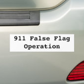 Autocollant De Voiture opération fausse du drapeau 911 (En voiture)