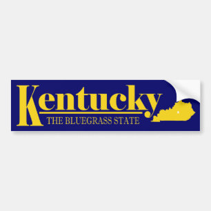 Autocollant De Voiture Or du Kentucky