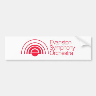 Autocollant De Voiture Orchestre symphonique d'Evanston