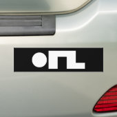 Autocollant De Voiture ORZ Emoticon Kaomoji Emoji (En voiture)