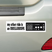 Autocollant De Voiture Oscilloscope (En voiture)