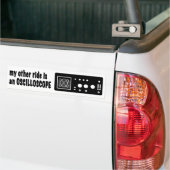 Autocollant De Voiture Oscilloscope (Sur camion)