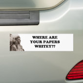 Autocollant De Voiture Où sont vos papiers ? (En voiture)