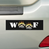 Autocollant De Voiture Ouah (En voiture)