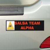 Autocollant De Voiture ouais, ÉQUIPE de SALSA (En voiture)