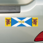 Autocollant De Voiture Oui drapeau de l'Ecosse et adhésif pour pare-chocs (En voiture)