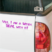 Autocollant De Voiture Oui je suis (Sur camion)