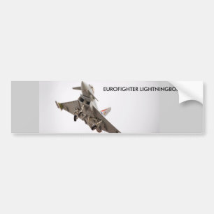 AUTOCOLLANT DE VOITURE OURAGAN D'EUROFIGHTER
