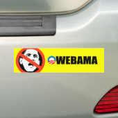 AUTOCOLLANT DE VOITURE OWE-BAMA (En voiture)