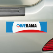 AUTOCOLLANT DE VOITURE OWEBAMA (En voiture)