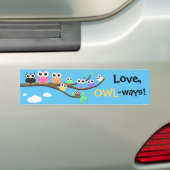 Autocollant De Voiture "OWL Together Now" (En voiture)