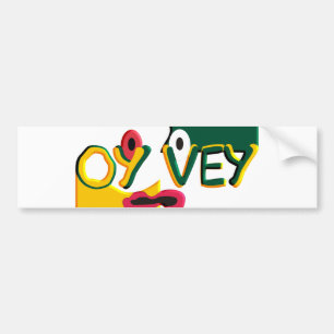 Autocollant De Voiture Oy Vey